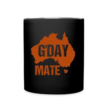 G'DAY MATE - Tasse einfarbig - Schwarz - Vorne
