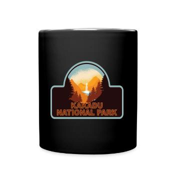 KAKADU NATIONAL PARK - Full Colour Mug - black - Front