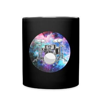Drums Drummer Gift - Mug uni - noir - Devant