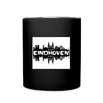 Eindhoven Netherlands Skyline Silhouette Travel So - Full Colour Mug - black - Front