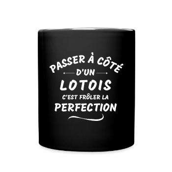 Lot, Lotois, 46 - Mug uni - noir - Devant
