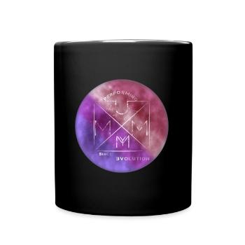 Performing Mum Evolution - Full Colour Mug - black - Front