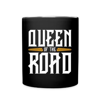 Reine des camionneurs - Mug uni - noir - Devant