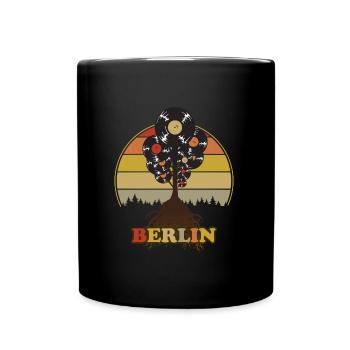 Musique berlinoise rétro - Mug uni - noir - Devant