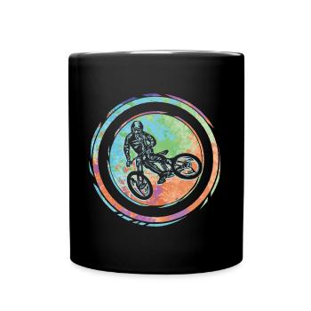 Fahrrad Mountainbike Mountain Bike - Full Colour Mug - black - Front