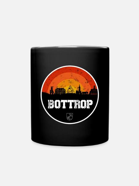 Bottrop Skyline - Mug uni - noir