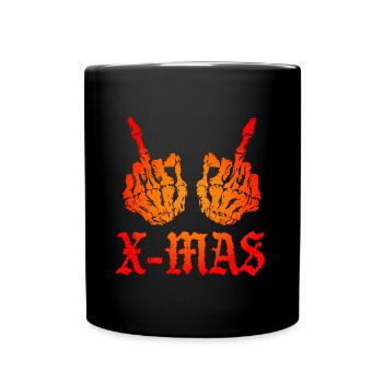 Fuck Christmas - Full Colour Mug - black - Front