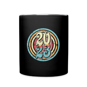 Millésime 2023 - Mug uni - noir - Devant