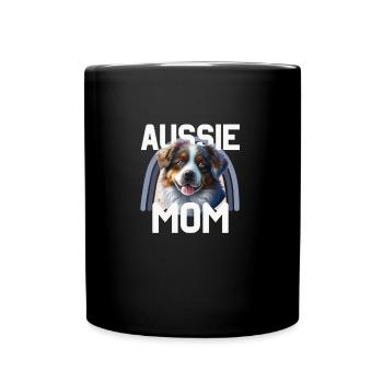 Australian Shepherd - Full Colour Mug - black - Front