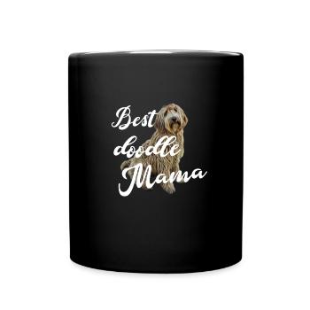 Kritzeln - Tasse einfarbig - Schwarz - Vorne