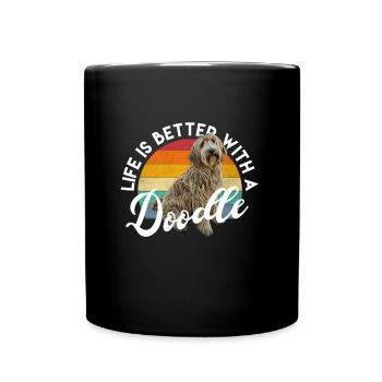 Doodle - Full Colour Mug - black - Front