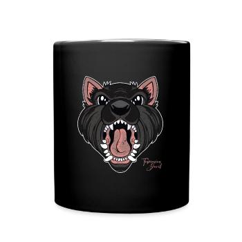 Tasmanian Devil - Tasse einfarbig - Schwarz - Vorne