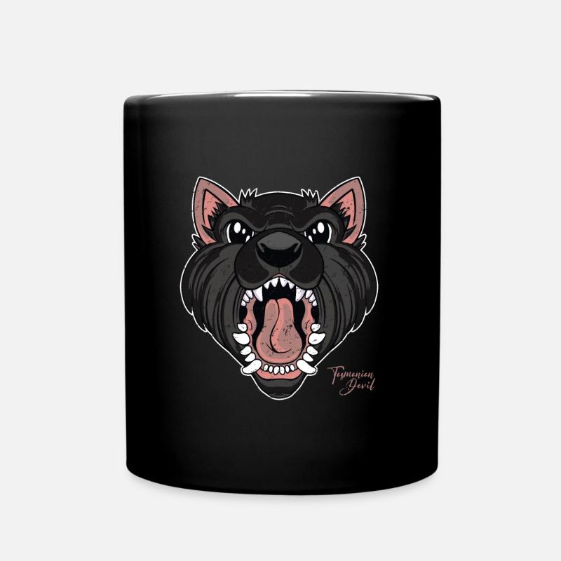 Tasmanian Devil - Tasse einfarbig - Schwarz