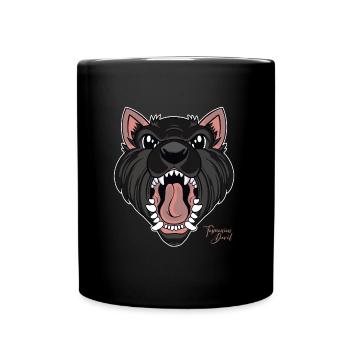 Tasmanian Devil - Tasse einfarbig - Schwarz - Vorne