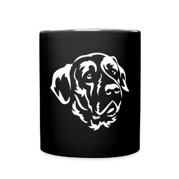 Tosa Head « Black Edition » - Mug uni - noir - Devant