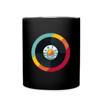 1972 Vintage 51 Jahre - Tasse einfarbig - Schwarz - Vorne
