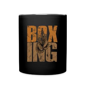 Gants de boxe Boxe - Mug uni - noir - Devant