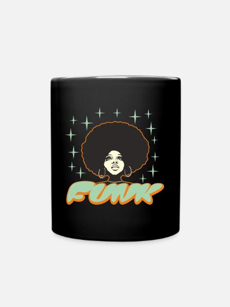 Funk - Queen Style - Tasse einfarbig - Schwarz