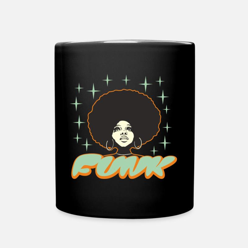 Funk - Queen Style - Tasse einfarbig - Schwarz