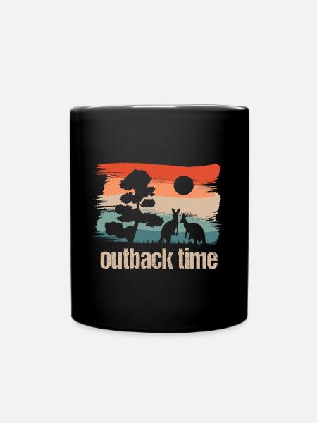 Heure de l’Outback - Mug uni - noir