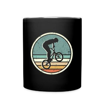BMX Bike Rider vintage Cascade BMX - Mug uni - noir - Devant