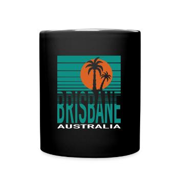BRISBANE - Full Colour Mug - black - Front