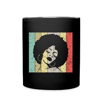 Histoire des femmes noires - Mug uni - noir - Devant
