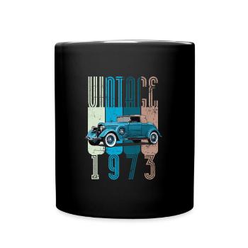 Vintage 1973 - Tasse einfarbig - Schwarz - Vorne