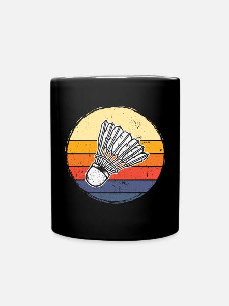 Badminton - Mug uni - noir