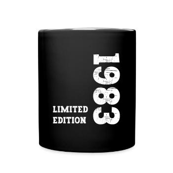 Millésime 1983 - Mug uni - noir - Devant