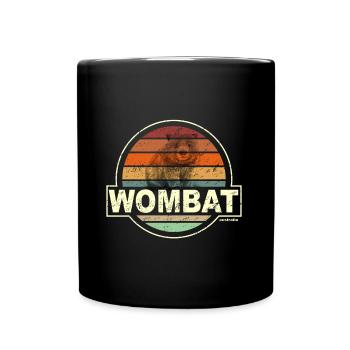WOMBAT france - Mug uni - noir - Devant