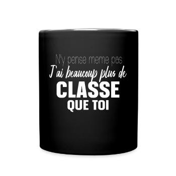 Cadeau Humour Femme Homme Exceptionnel - Mug uni - noir - Devant