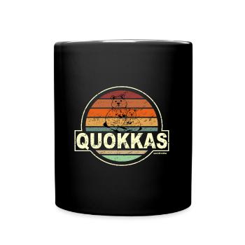 QUOKKAS - Tasse einfarbig - Schwarz - Vorne