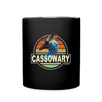 CASSOWARY australia - Tasse einfarbig - Schwarz - Vorne