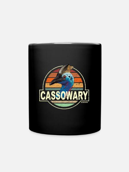 CASSOWARY australia - Tasse einfarbig - Schwarz