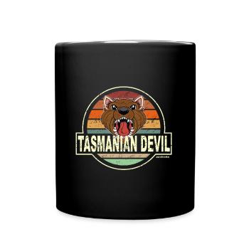 TASMANIAN DEVIL - Tasse einfarbig - Schwarz - Vorne