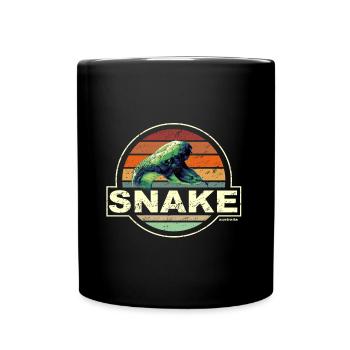 SNAKE - Tasse einfarbig - Schwarz - Vorne