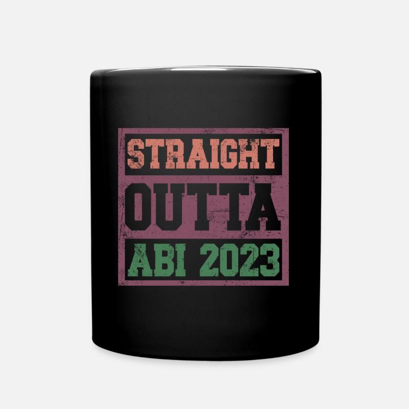 Abi 2023 - Abitur Abiturent Abschluss - Tasse einfarbig - Schwarz
