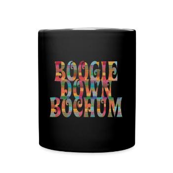Boogie Down Bochum - Tasse einfarbig - Schwarz - Vorne