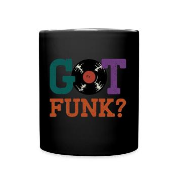Got Funk Musik Vintage - Tasse einfarbig - Schwarz - Vorne