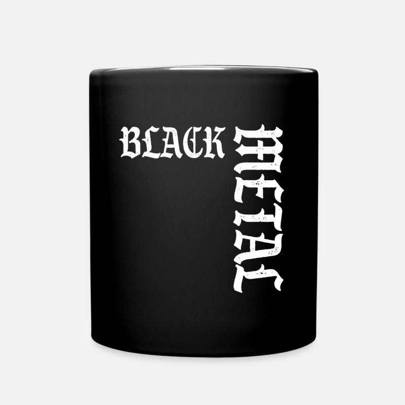 Black Metal - Tasse einfarbig - Schwarz
