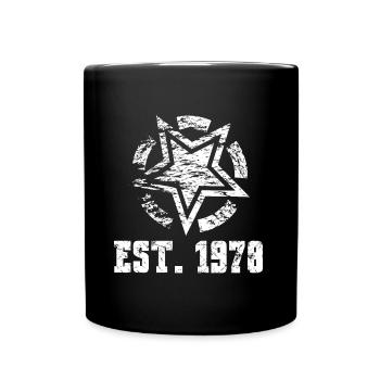 Millésime 1978 - Mug uni - noir - Devant