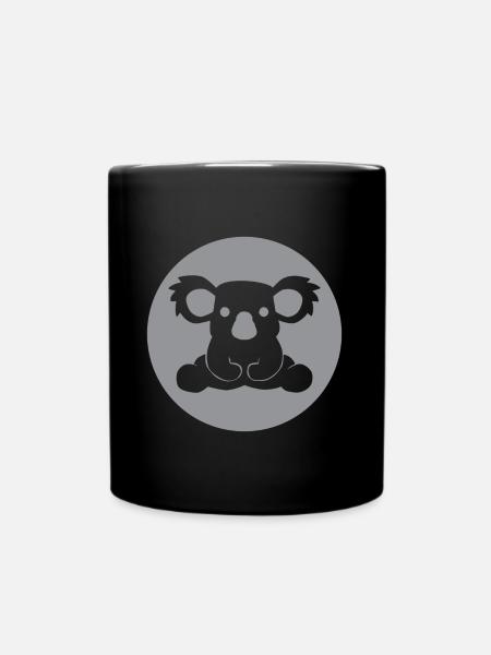 KOALA BEAR - Australia - Tasse einfarbig - Schwarz