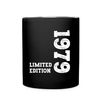 Millésime 1979 - Mug uni - noir - Devant