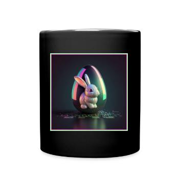 Easter 80s Style - Easter Punk - Full Colour Mug - black - Front