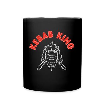 Kebab King Döner Kebab Grill - Mug uni - noir - Devant