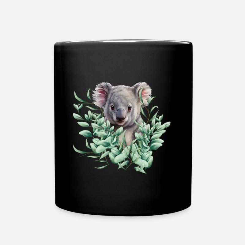 Koala Bear - Tasse einfarbig - Schwarz