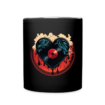 Records Love - Full Colour Mug - black - Front
