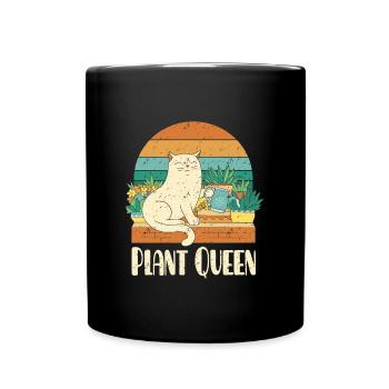 Plant Queen - Full Colour Mug - black - Front