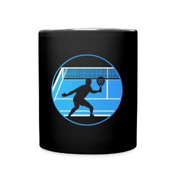 Padel tennis padel court padel joueur padel padel - Mug uni - noir - Devant